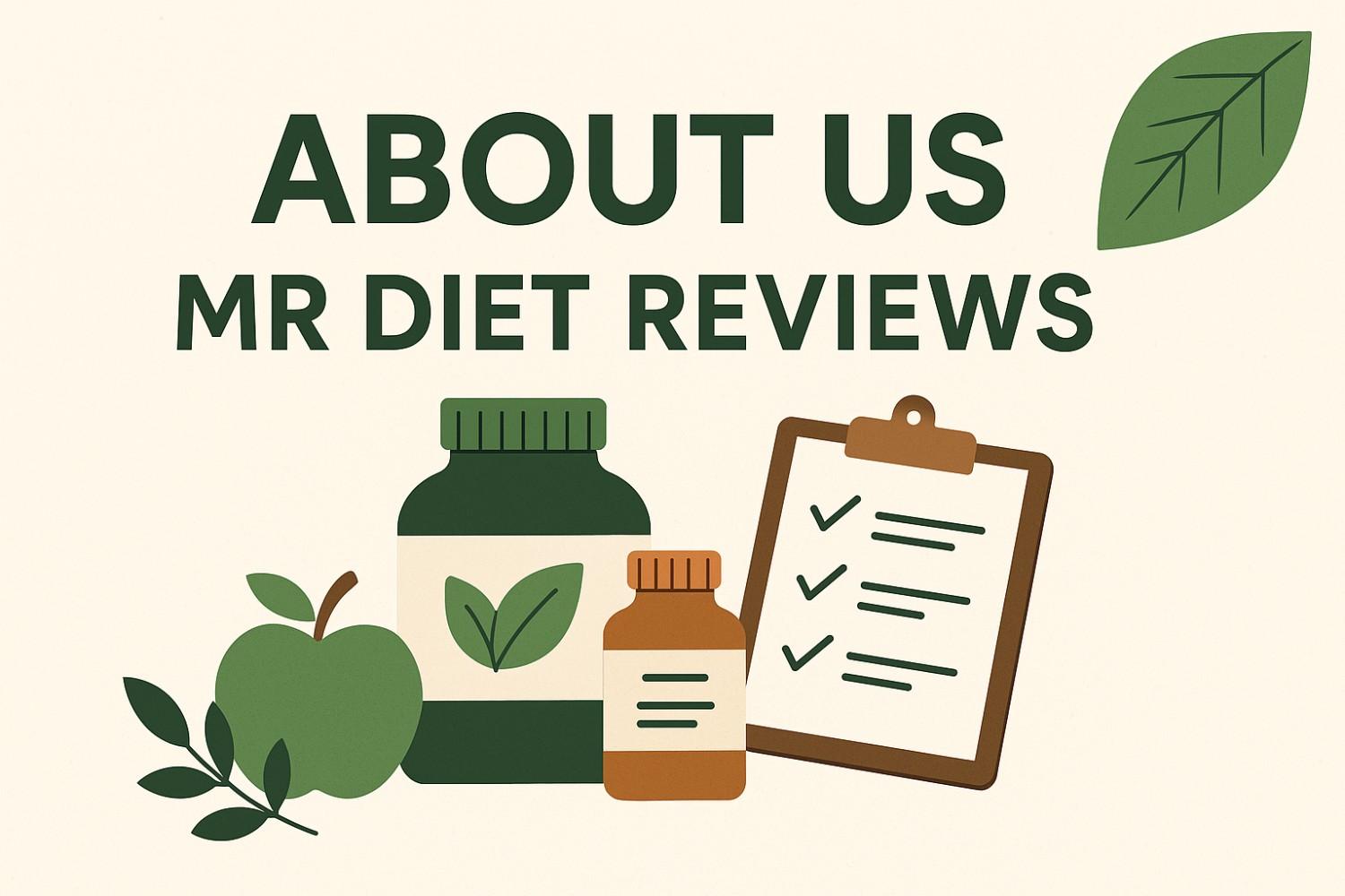 "About Us MR Diet Reviews – Honest Health Supplement Reviews"