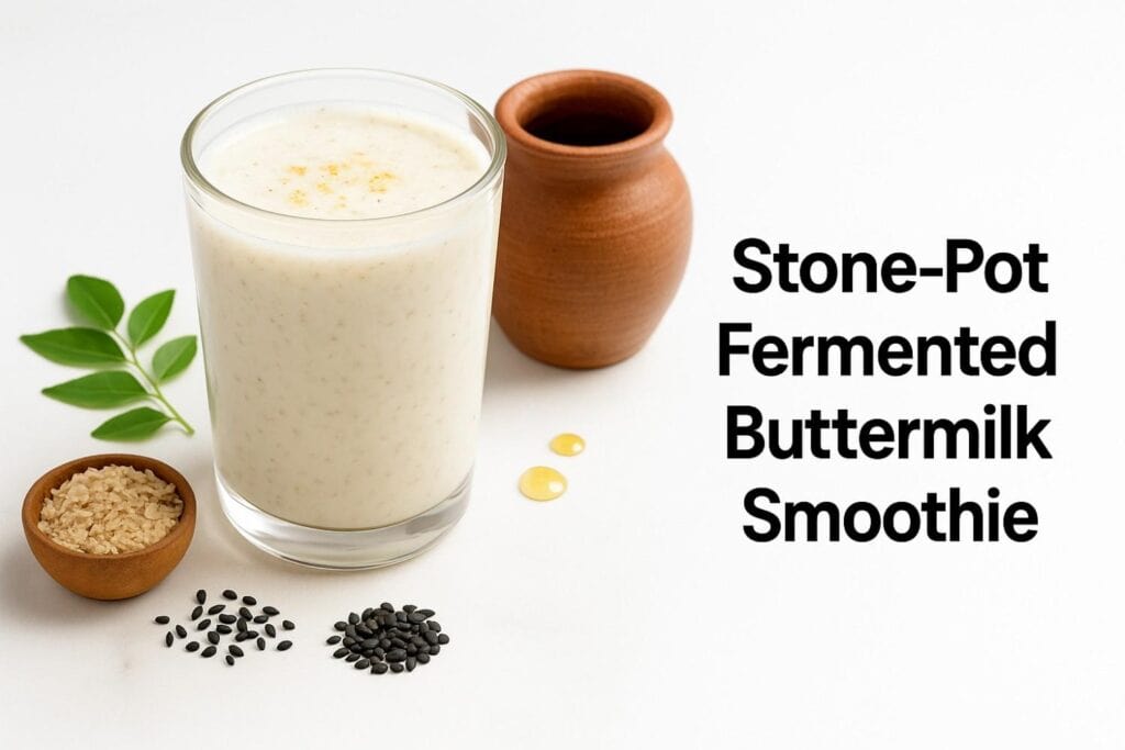 Stone-Pot Fermented Buttermilk Smoothie