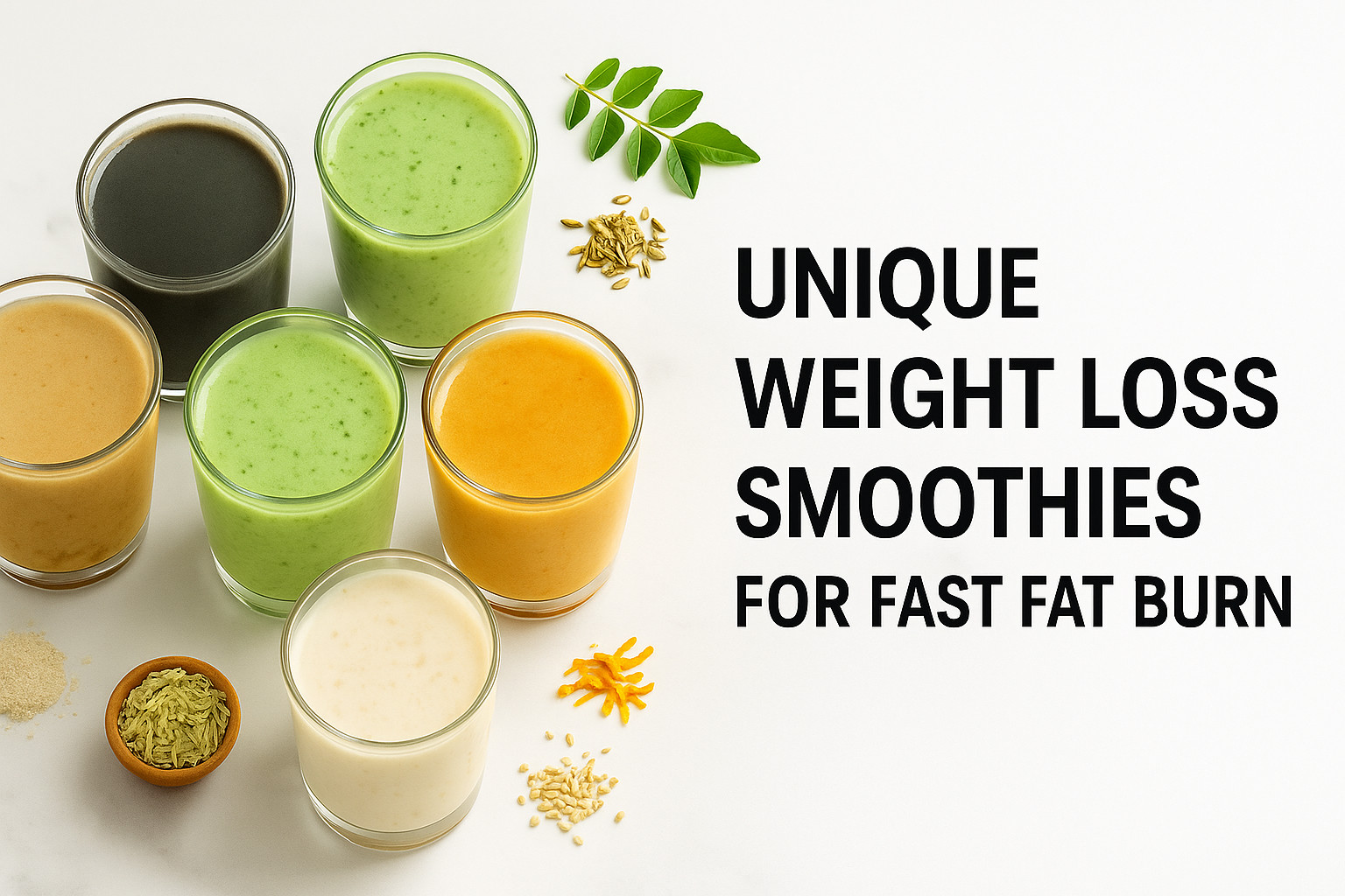 Weight Loss Smoothies for Fast Fat Burn.